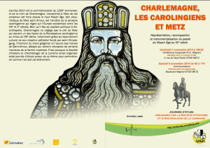 Charlemagne et les Carolingiens