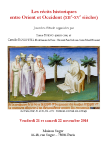Récits historiques entre Orient et Occident