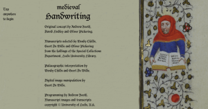 medieval-Handwriting-app