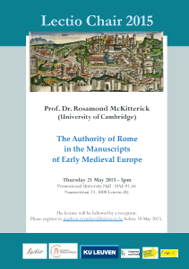 McKitterick - Authority of Rome