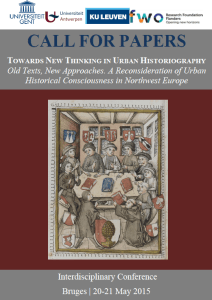 Towards new thinking in urban