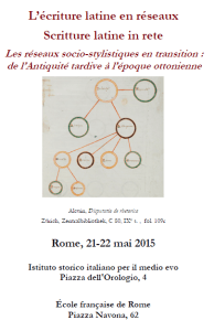 Écriture latine en réseaux