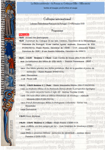 Bible médiévale du roman au gothique