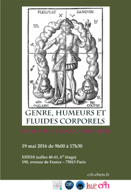 Genre, humeurs et fluides corporels
