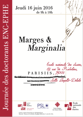 Marges et marginalia