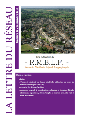 RMBLF - Lettre 13
