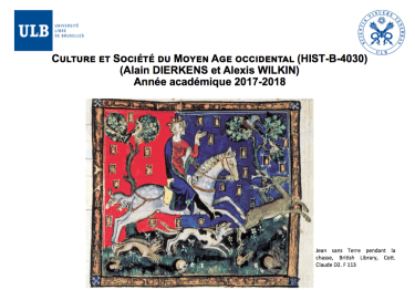 ULB - Séminaire 2018