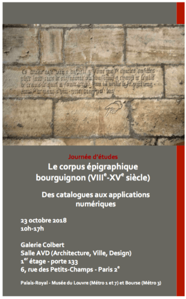 Corpus épigraphique bourguignon